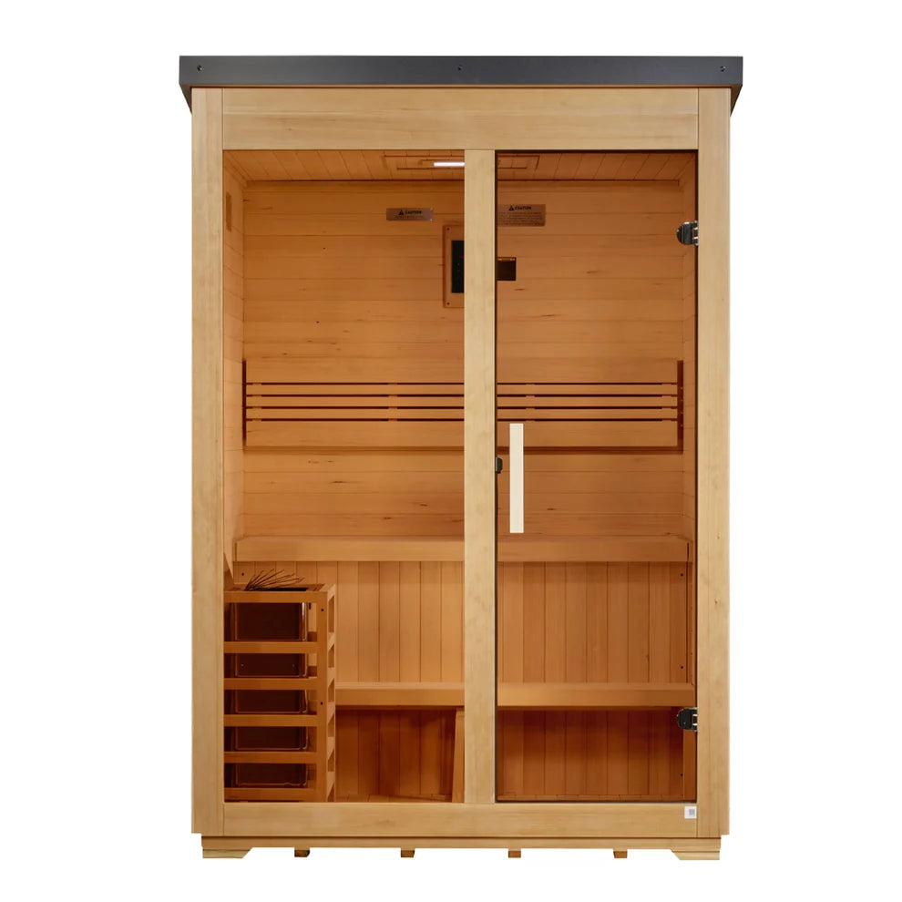 Golden Designs "Arlberg" 3 Person Traditional Outdoor Steam Sauna (GDI-8003-01)