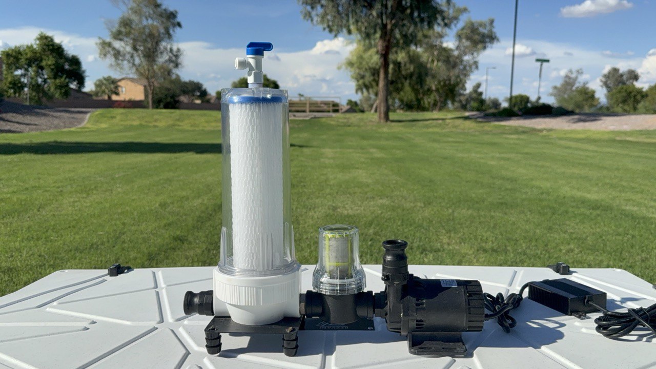 Frozin Filtration System — Clean, Clear Cold Plunge Water